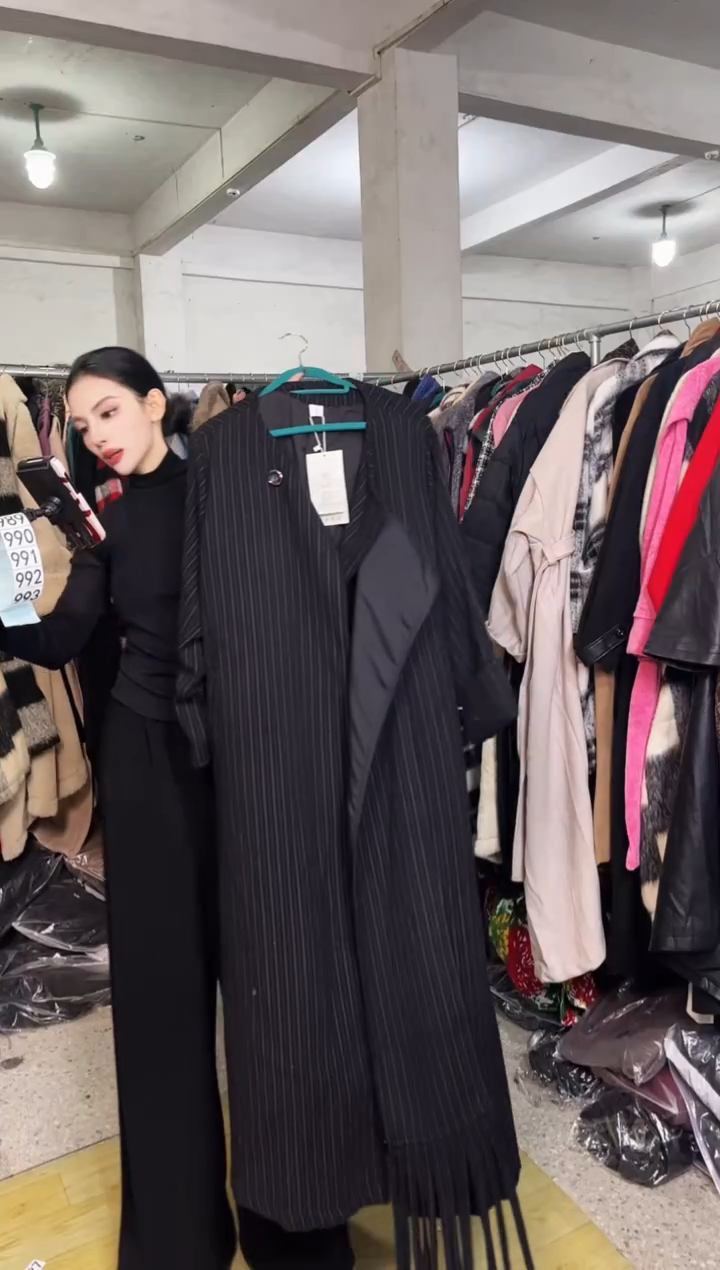 983闪购外套外披马甲打底裤子