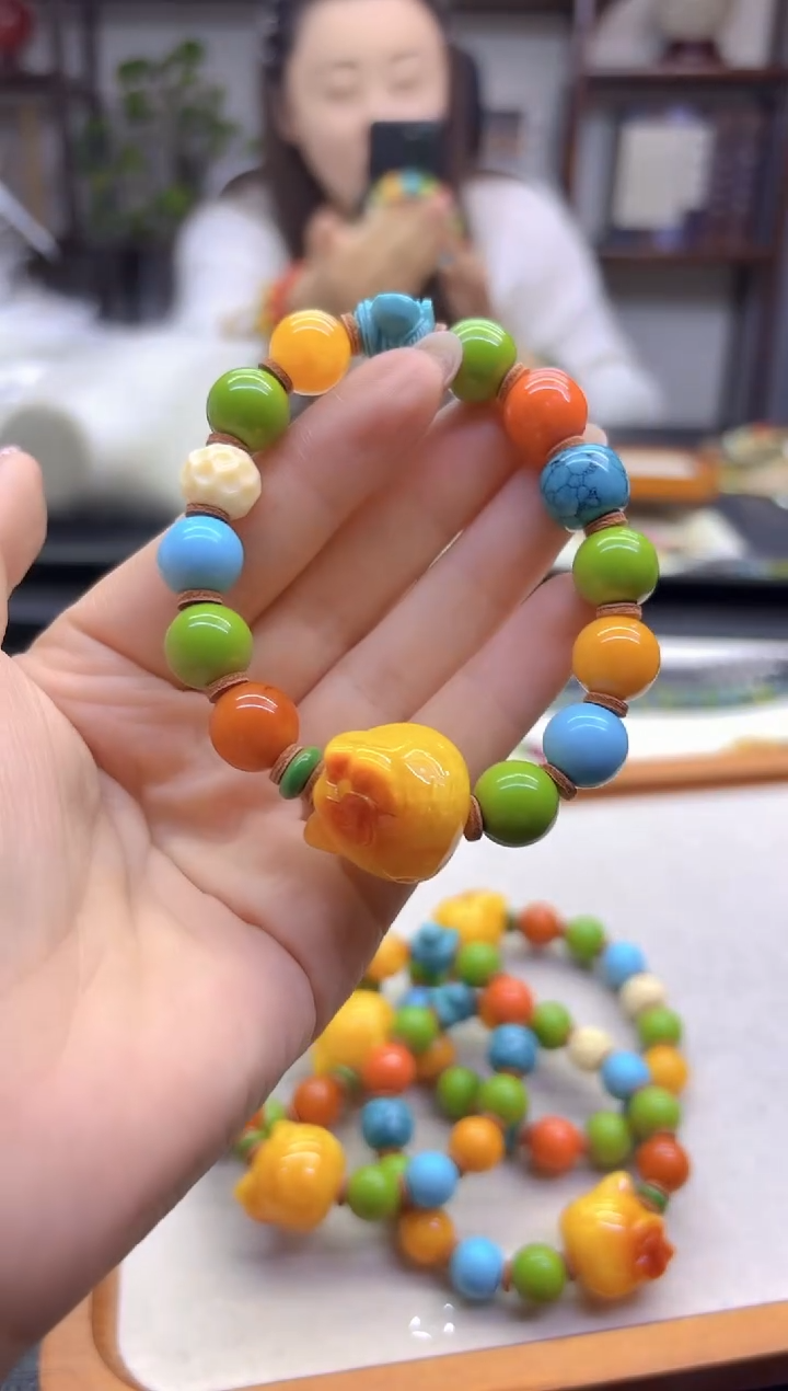 手链蜜蜡未镶嵌DIY款S1014