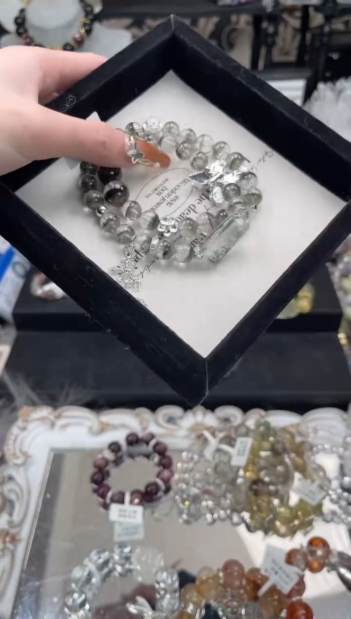 【闪购商品】水晶手链未镶嵌天然水晶 多样性发货