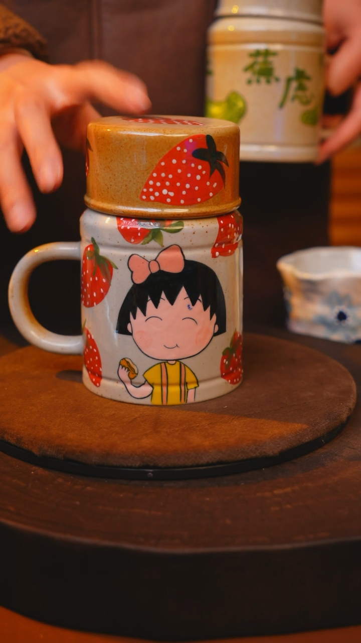 【闪购商品】瓷片景德镇手绘瓷器高温釉下彩----