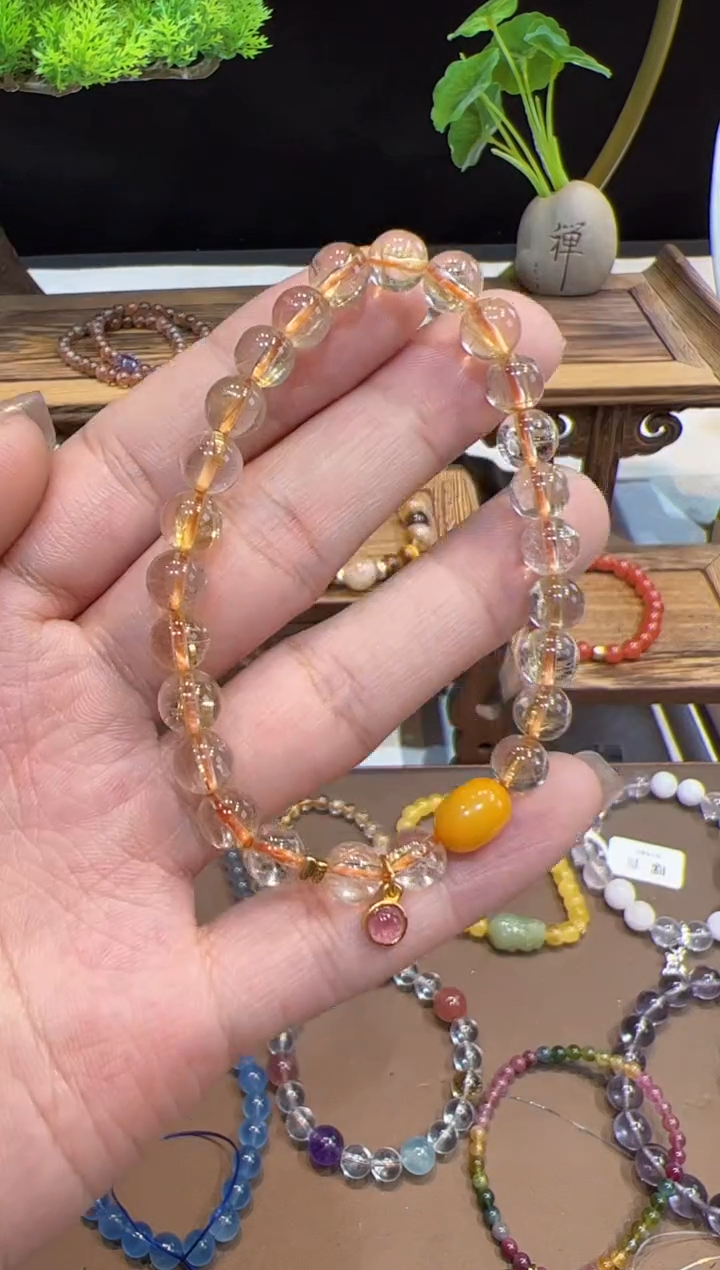 【闪购商品】水晶手链未镶嵌手饰@@