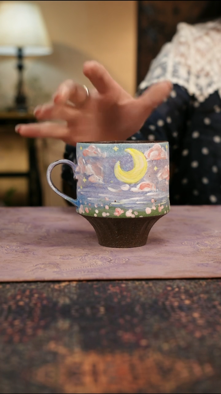 杯景德镇陶瓷杯碗柴烧多人