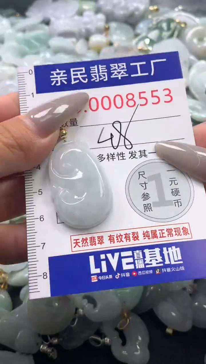 颈饰未镶嵌翡翠8553