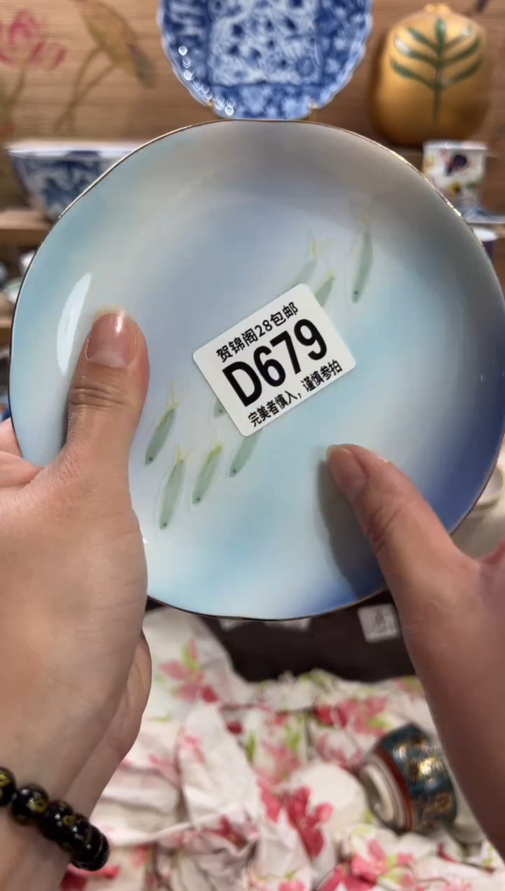 瓷片一**菜      D679