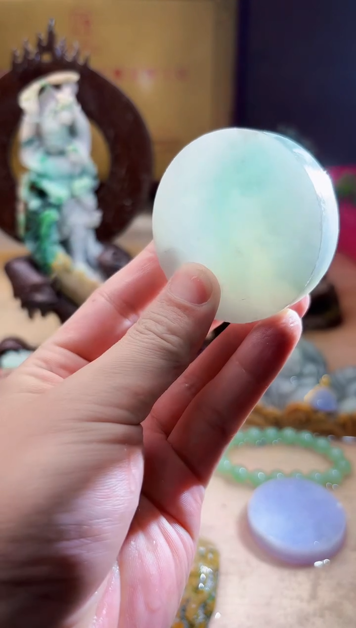 未镶嵌挂件翡翠A货张麦5771