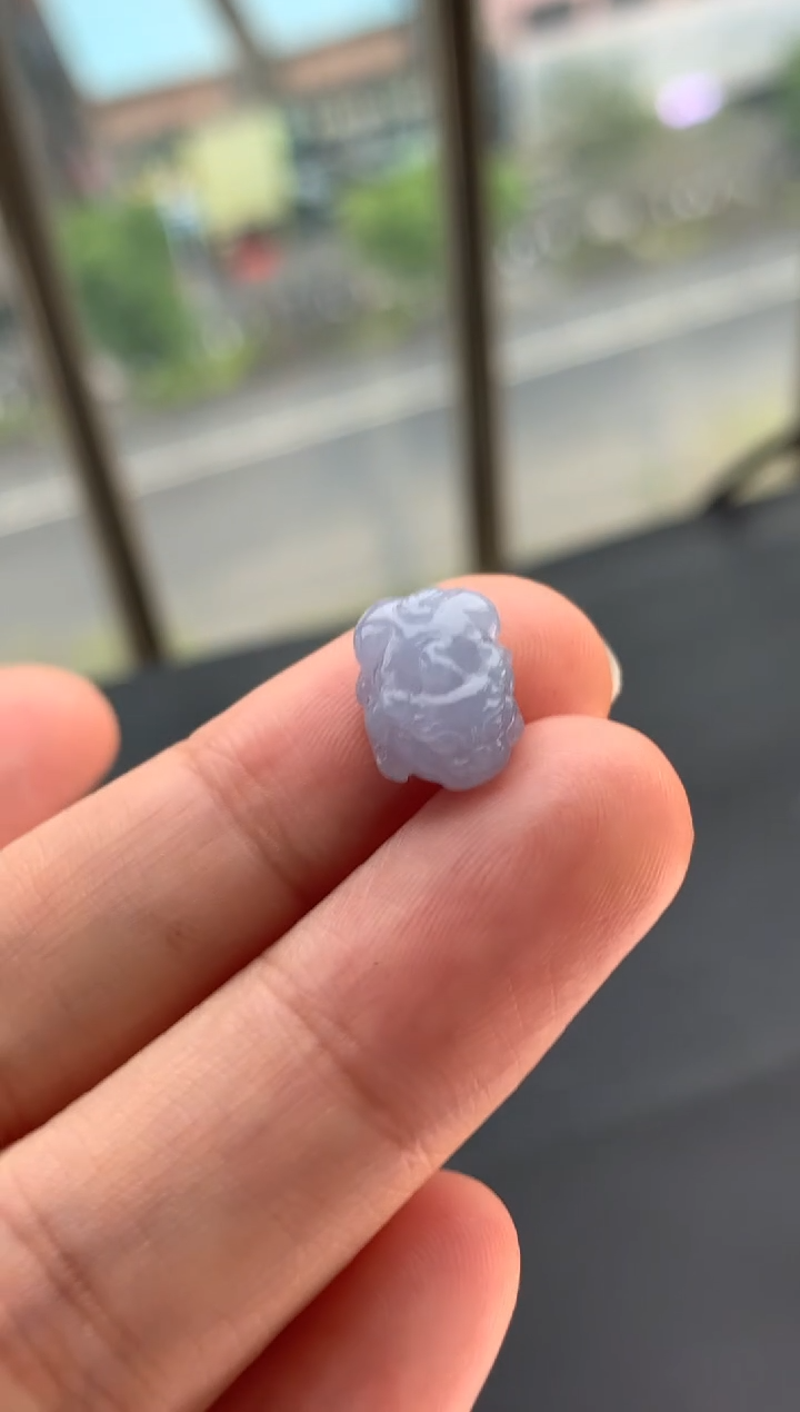 【闪购商品】定制翡翠未镶嵌紫罗兰貔貅-1188+118