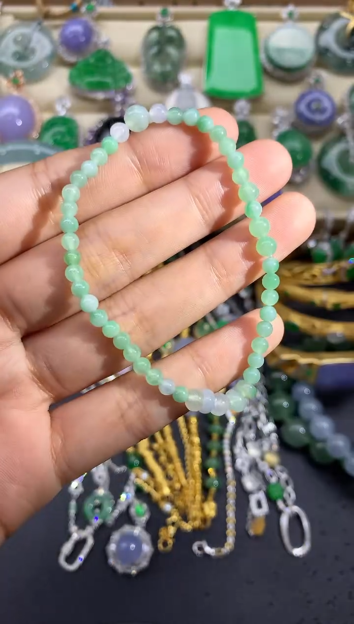 未镶嵌手链翡翠27-中国好珍宝