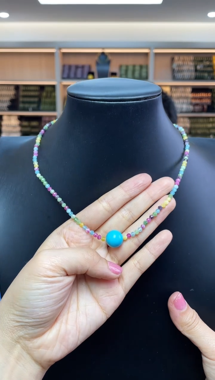 【闪购商品】碧玺·未镶嵌多样性发一件 