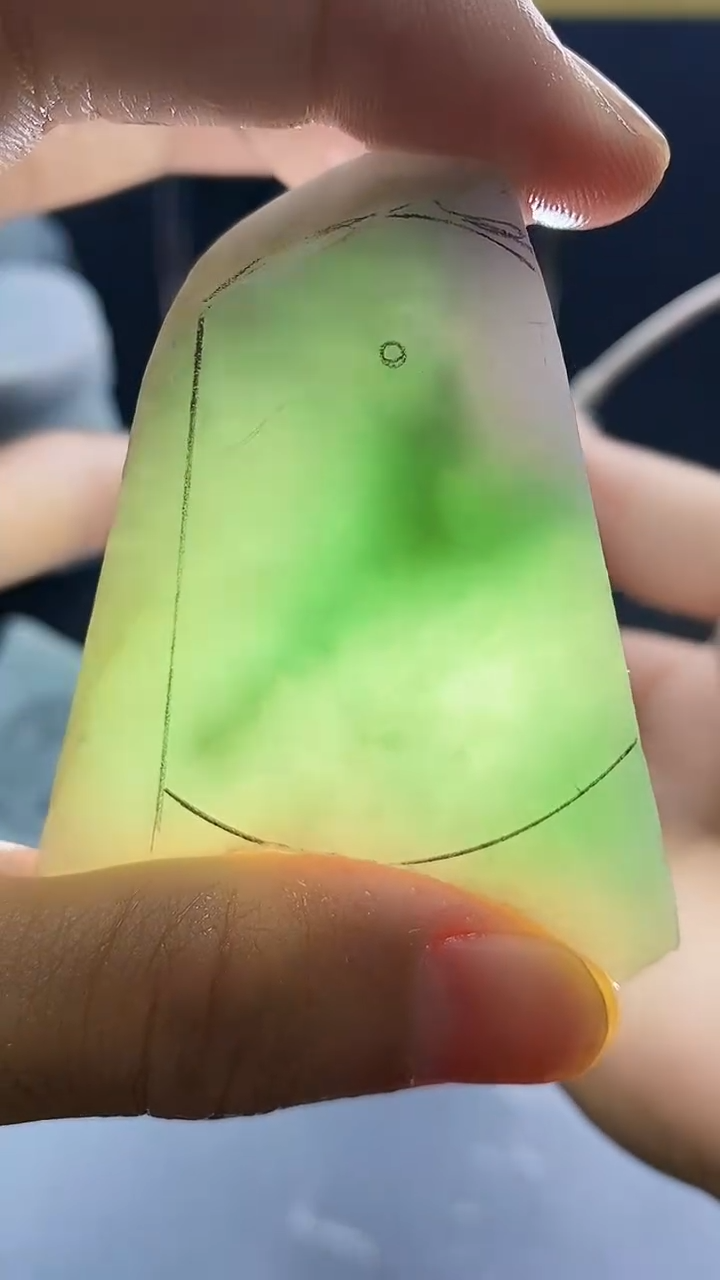 裸石翡翠缅甸天然A货翡翠0005