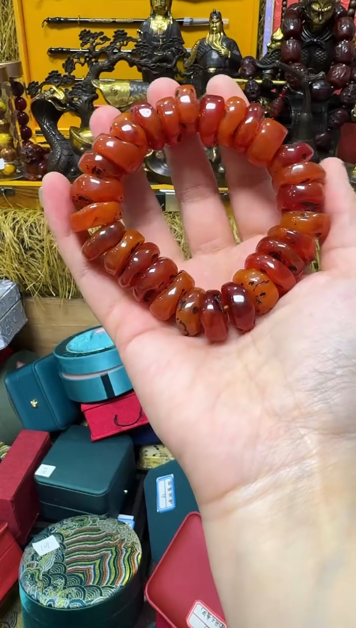 【闪购商品】琥珀颈饰未镶嵌链接21号
