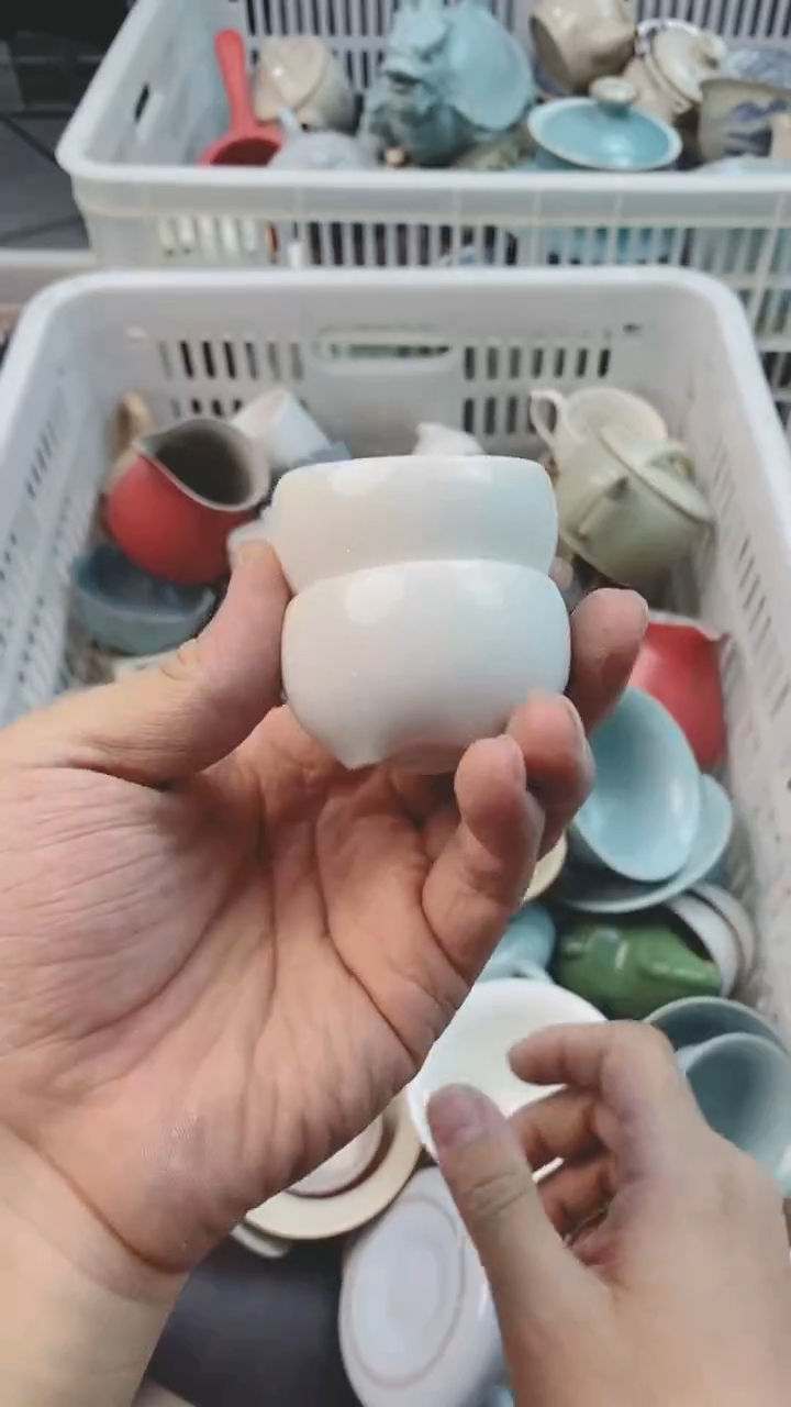 【闪购商品】微微瑕茶杯茶碗茶壶