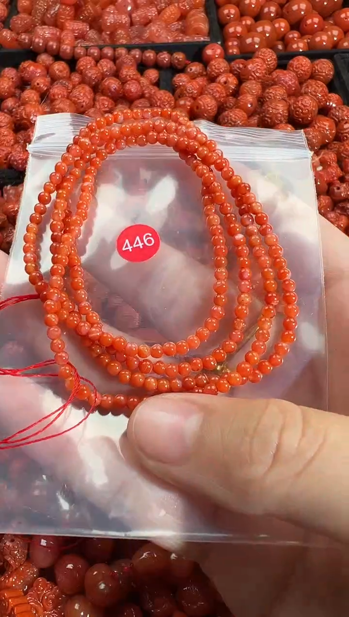 颈饰未镶嵌南红玛瑙1