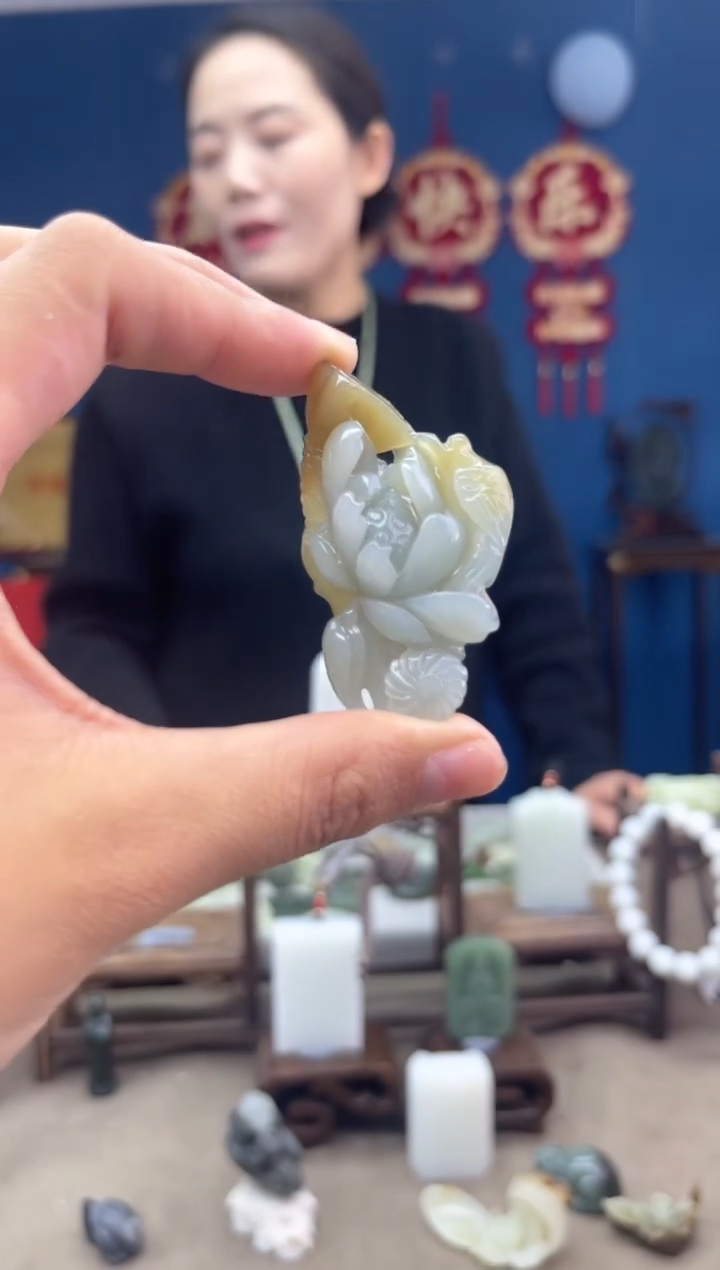 【闪购商品】和田玉颈饰未镶嵌1