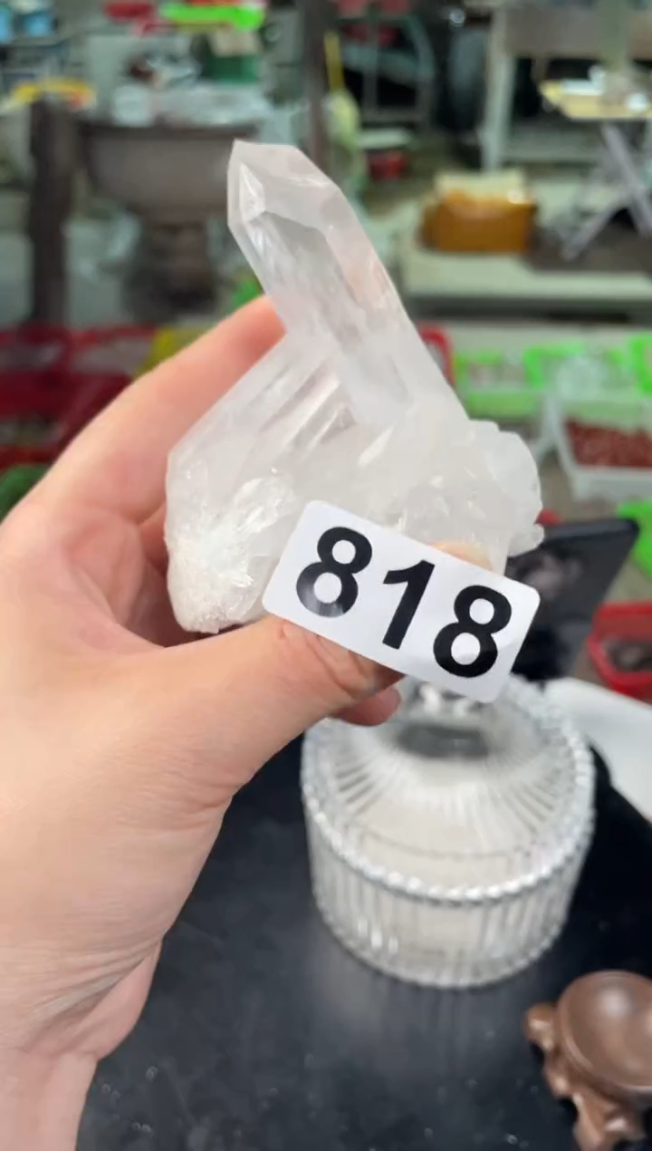 未镶嵌水晶大型摆件（非配饰）白水晶簇818