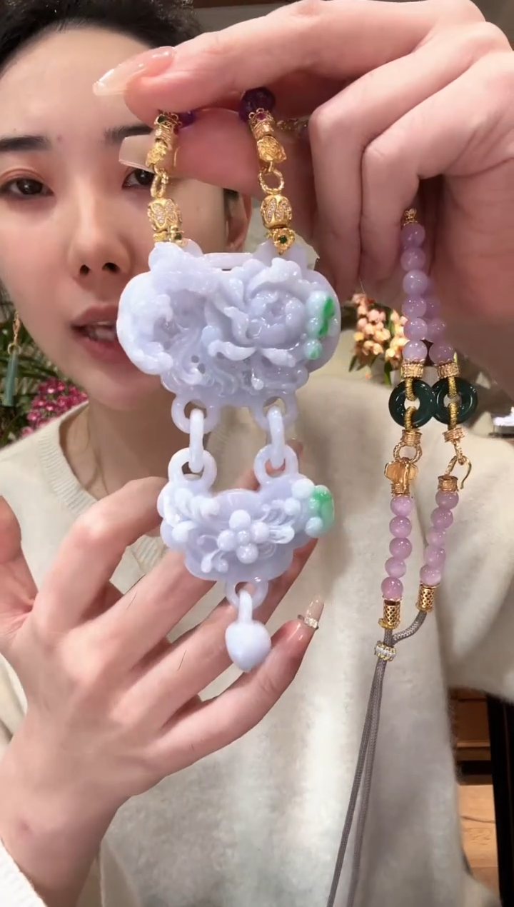 【闪购商品】翡翠颈饰未镶嵌国风