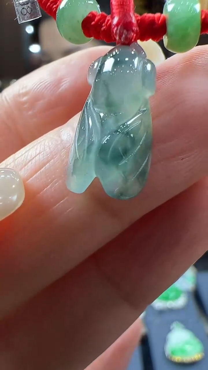 【闪购商品】翡翠挂件未镶嵌儿童手绳