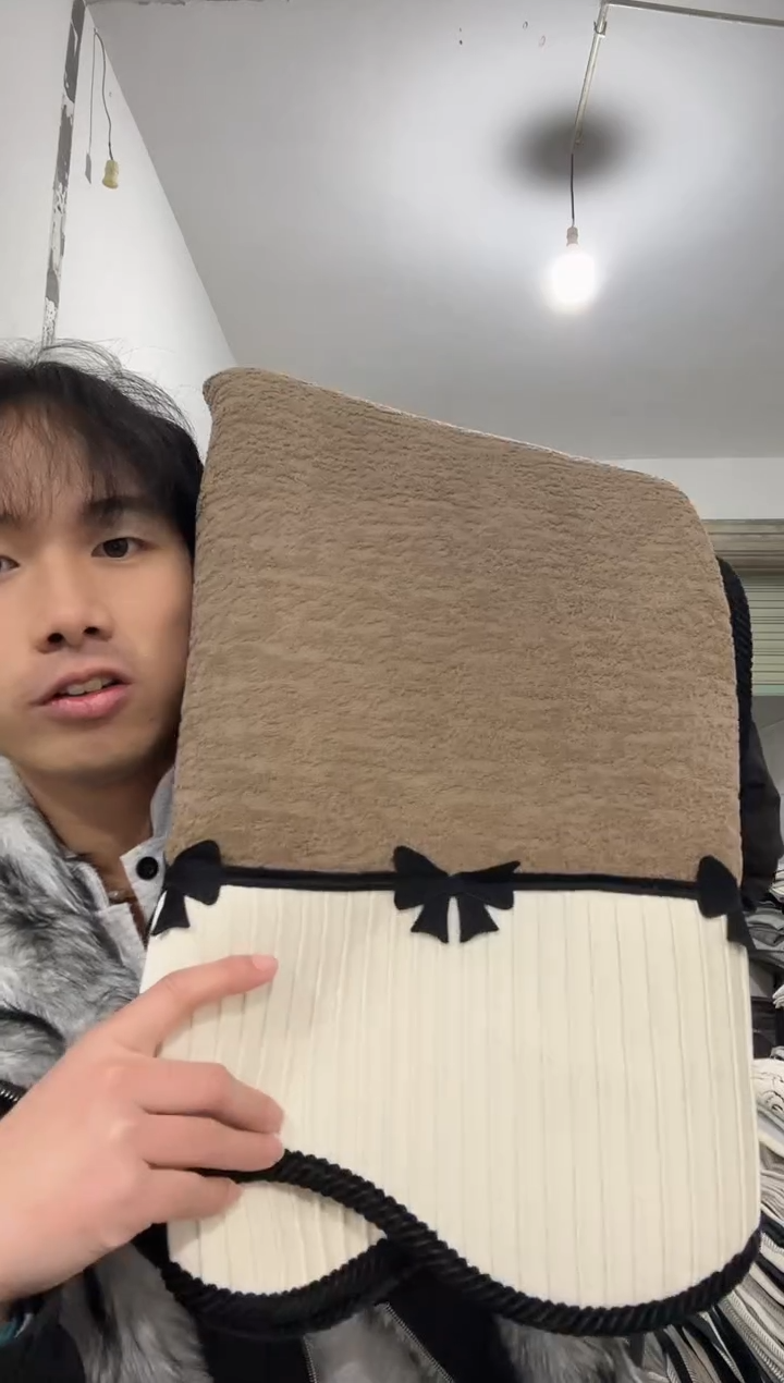 雪尼尔110*340  棕色碟依