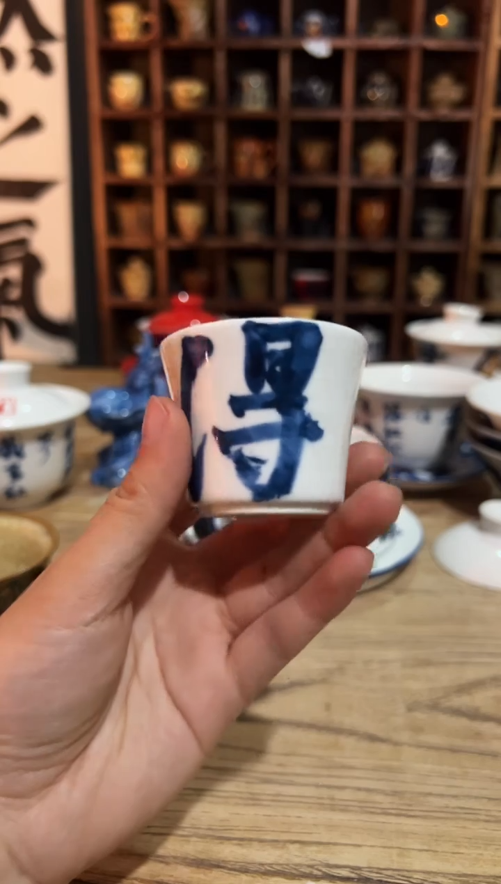 【闪购商品】观云听雨原创手绘茶具