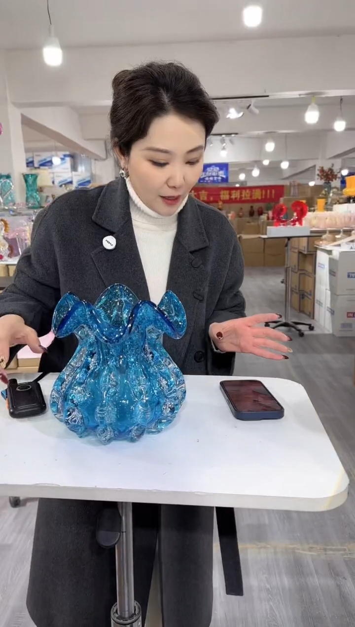 【闪购商品】琉璃泰宁花器Z-品133