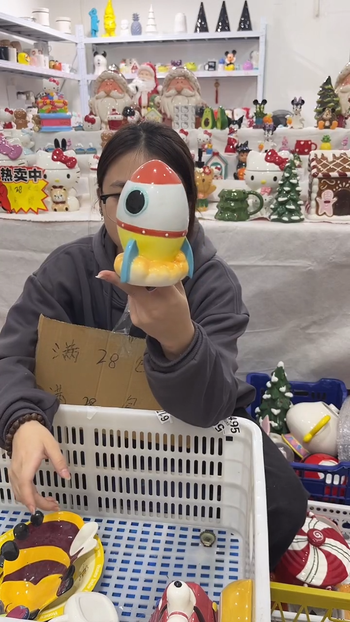 手工艺品琉璃满 28包邮，微瑕陶瓷不退不换