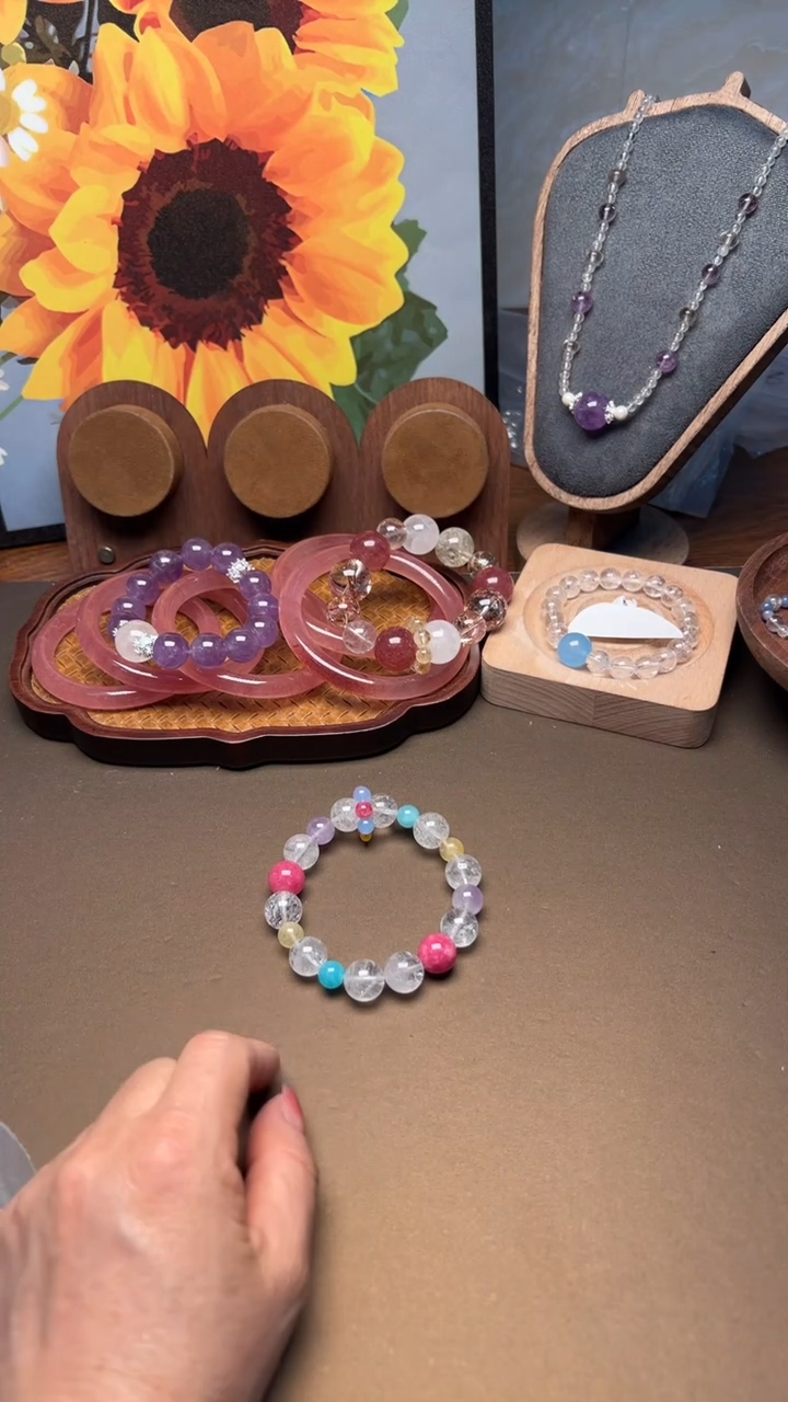 未镶嵌手串水晶1