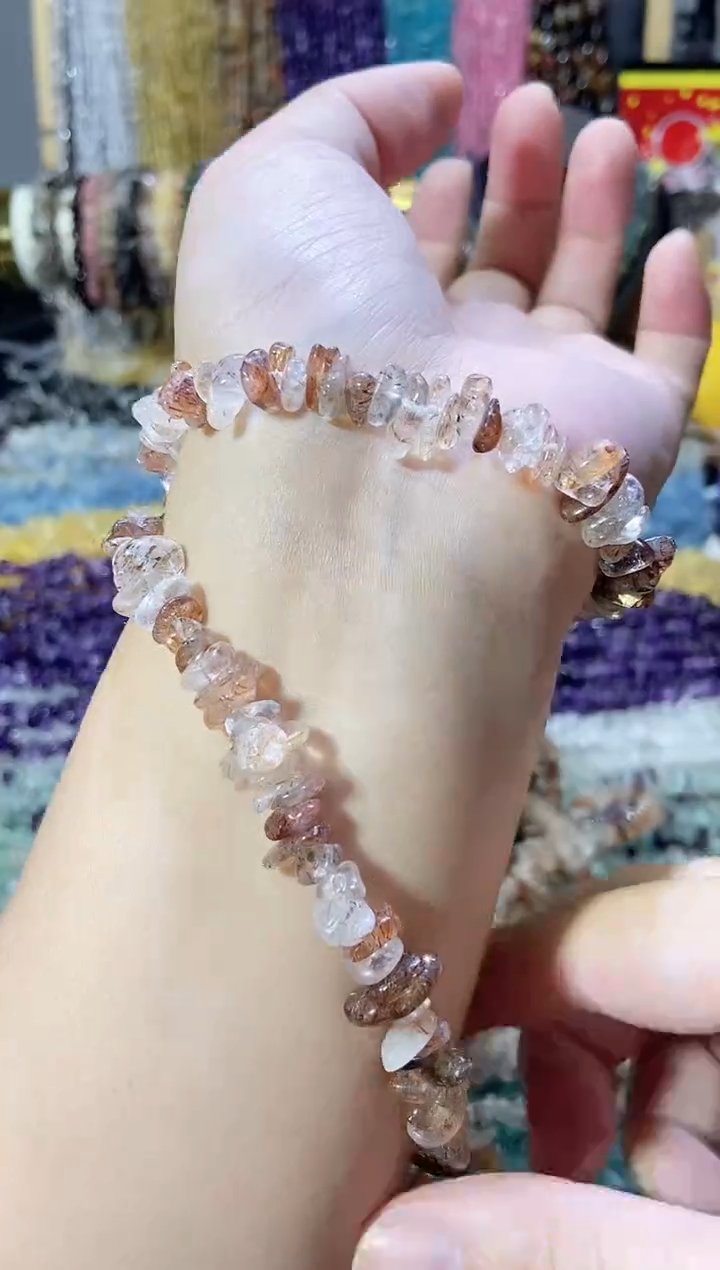 未镶嵌珠宝半成品水晶aaa黑金超七