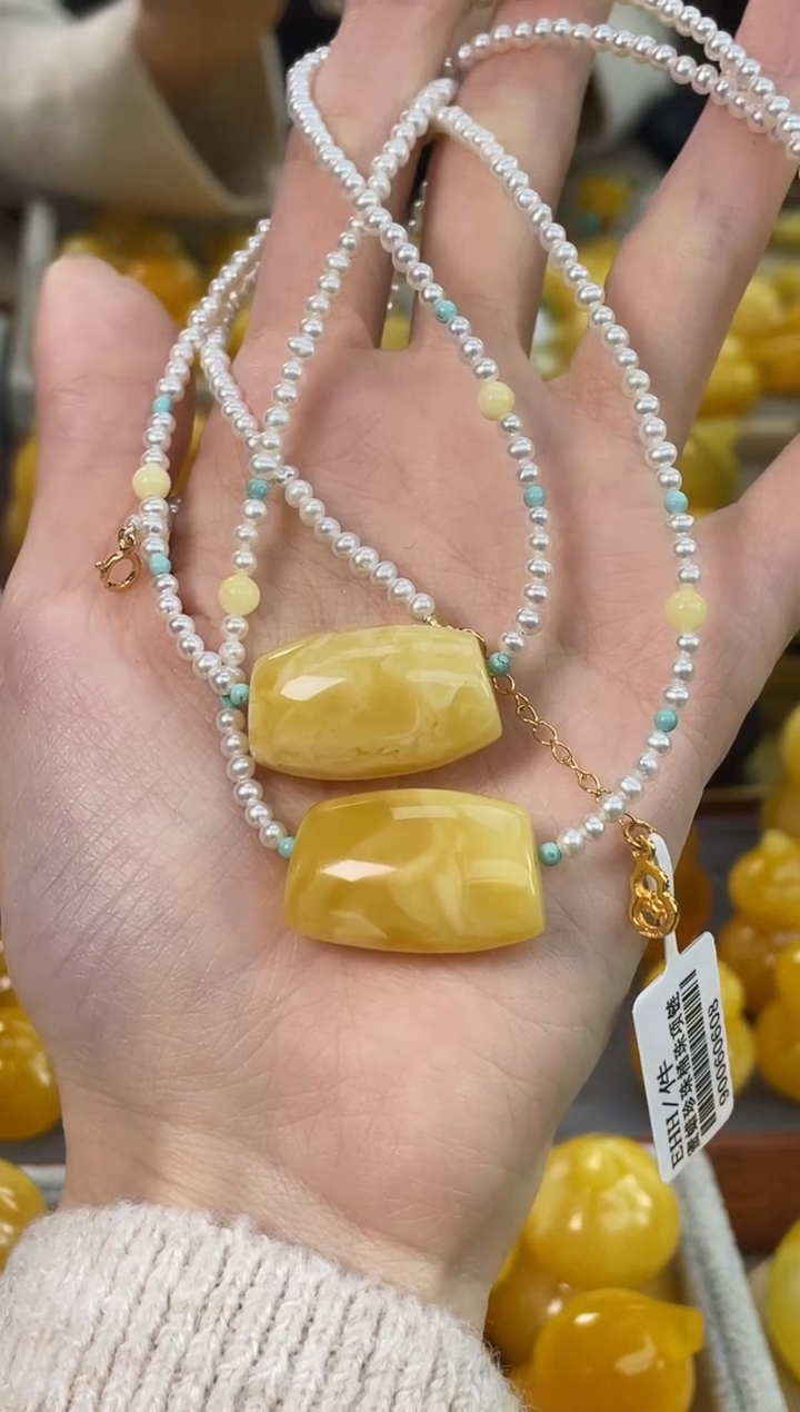 裸石琥珀未镶嵌 多样性发货发其一J