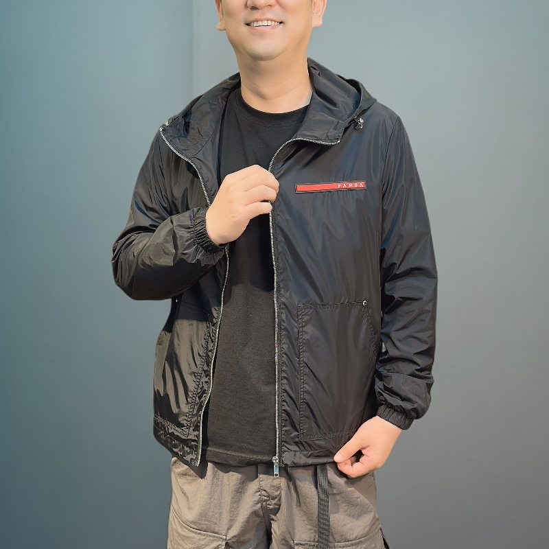 4036「连帽夹克」男款户外夹克时尚工装口袋休闲百搭春季运动上衣