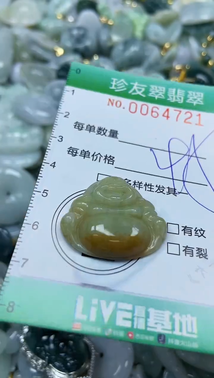 【闪购商品】翡翠颈饰未镶嵌闪购商品0064721
