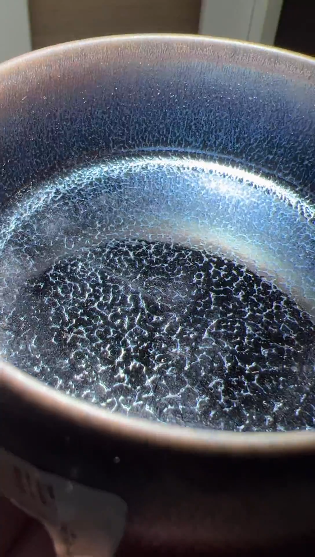 茶盏建窑建盏 归雁 蓝麒麟