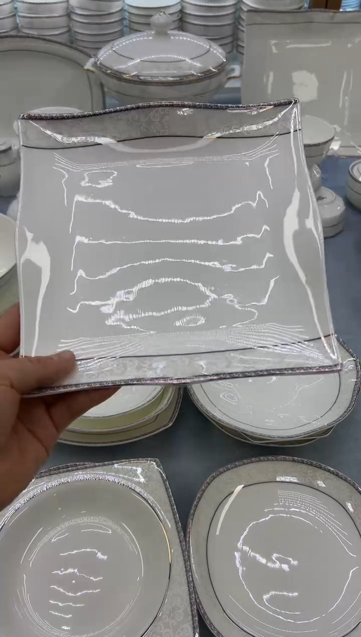 骨瓷玲珑8天元1个8.5波浪1个 