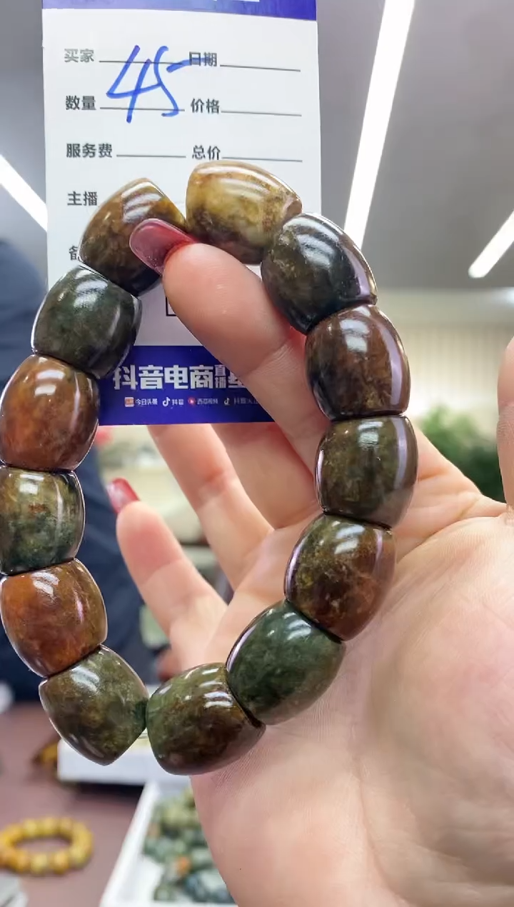 【闪购商品】透闪石质玉手串未镶嵌手串