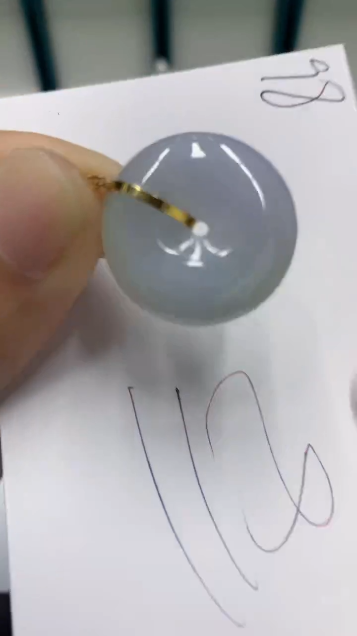 【闪购商品】翡翠颈饰18K金镶嵌翡翠