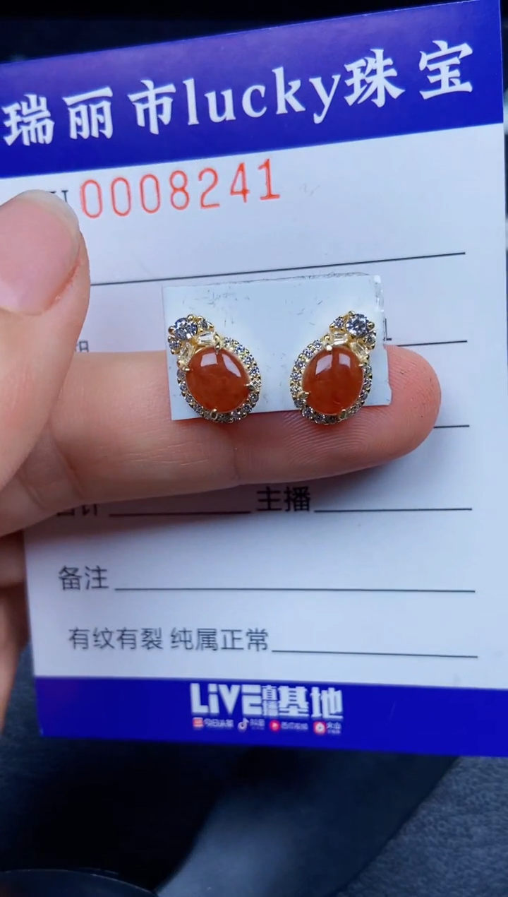 【闪购商品】翡翠颈饰银S925镶嵌8241