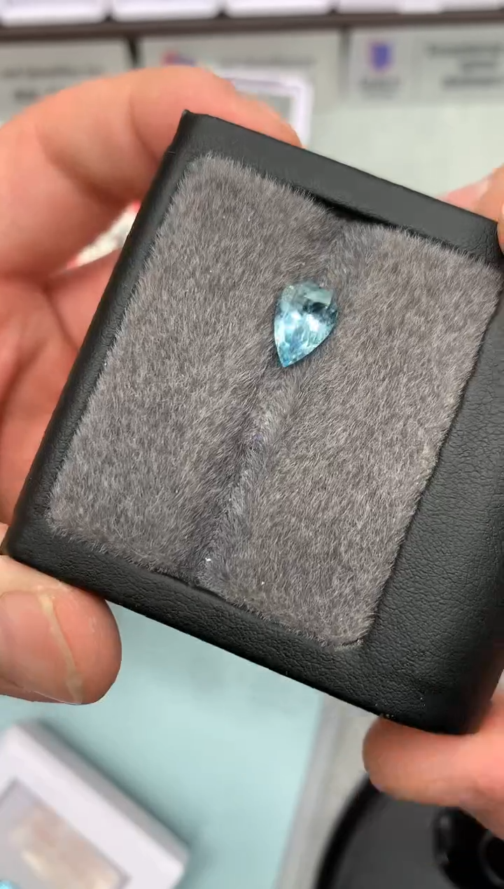 【闪购商品】海蓝宝石裸石未镶嵌21-18 圣玛利亚海蓝宝