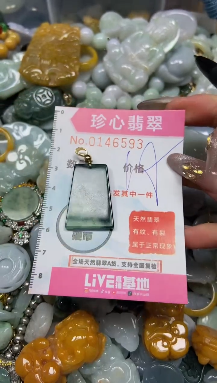 【闪购商品】翡翠颈饰未镶嵌闪购0146593