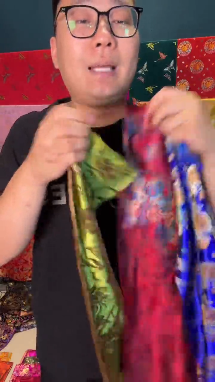 混纺3块碎布条5号布头