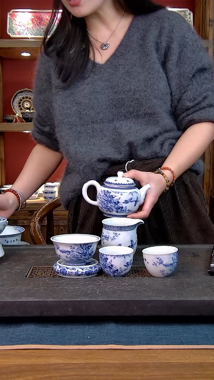 @****y  简装家用款6件套 白瓷陶瓷茶具