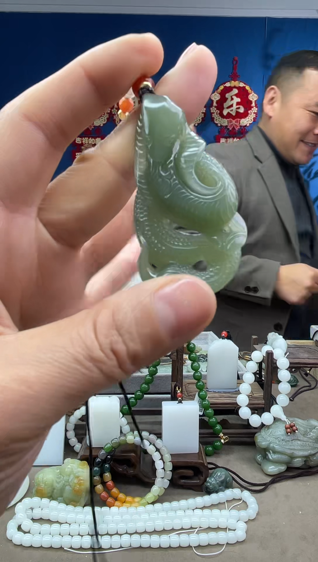 【闪购商品】和田玉颈饰未镶嵌1