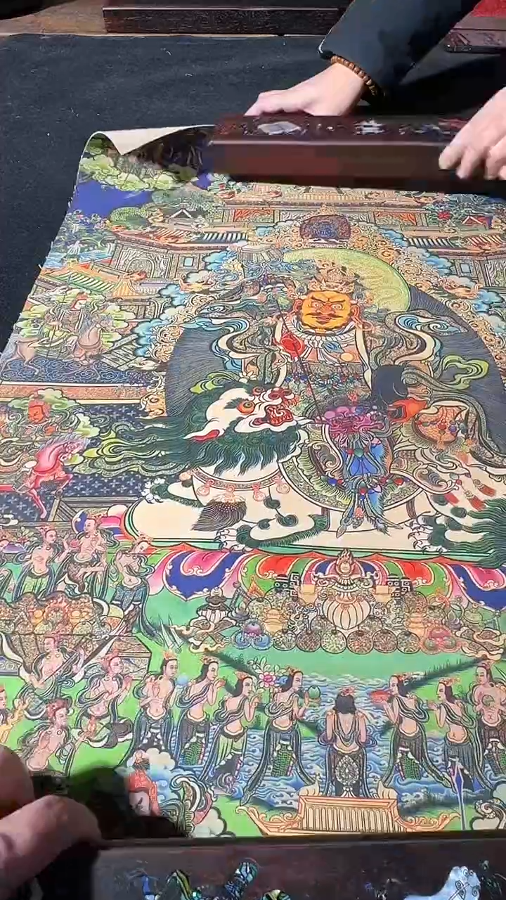 卷轴画藏式珍藏彩绘艺术馆99