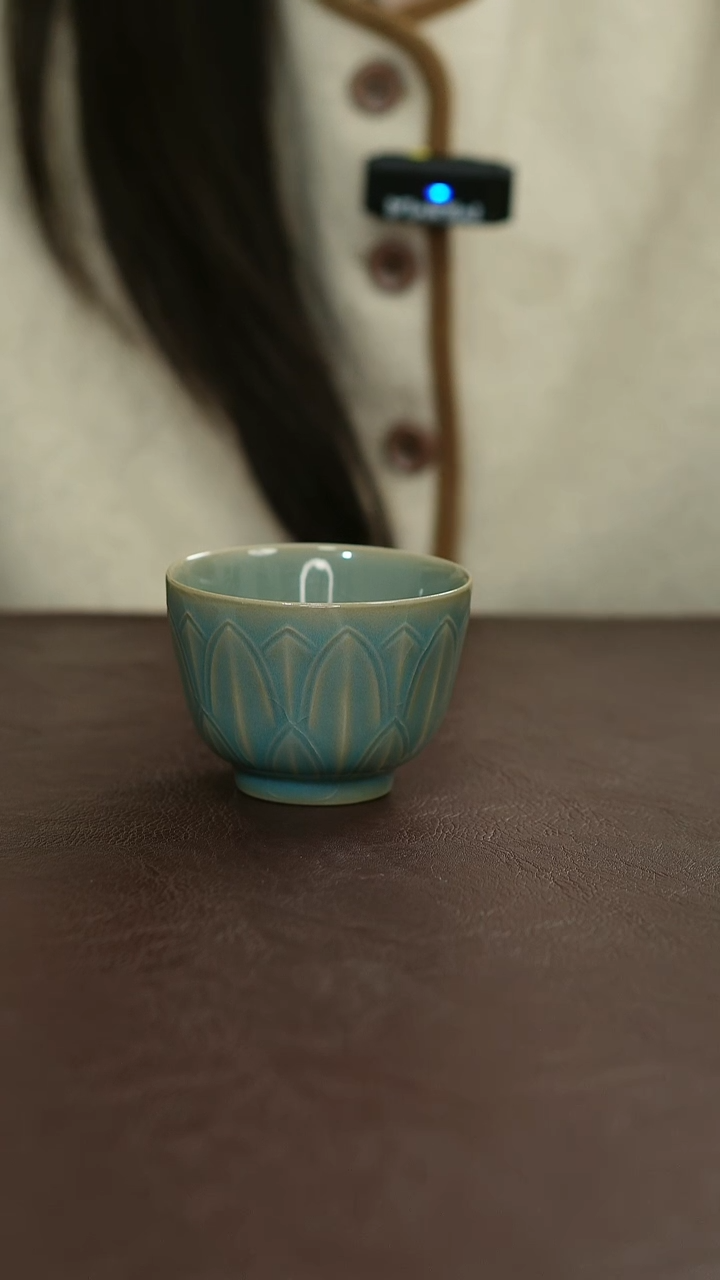 摆件陶原矿原釉汝宋汝瓷