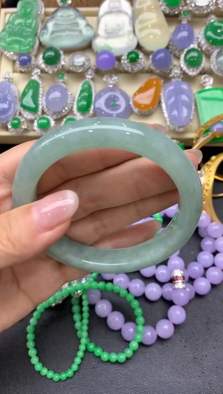 【闪购商品】翡翠手镯未镶嵌333-中国好珍宝