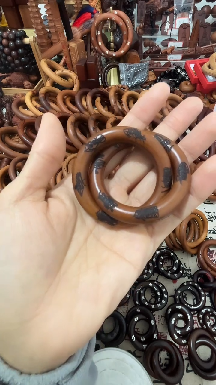 枣木乾坤圈枣木40圈口一物一拍