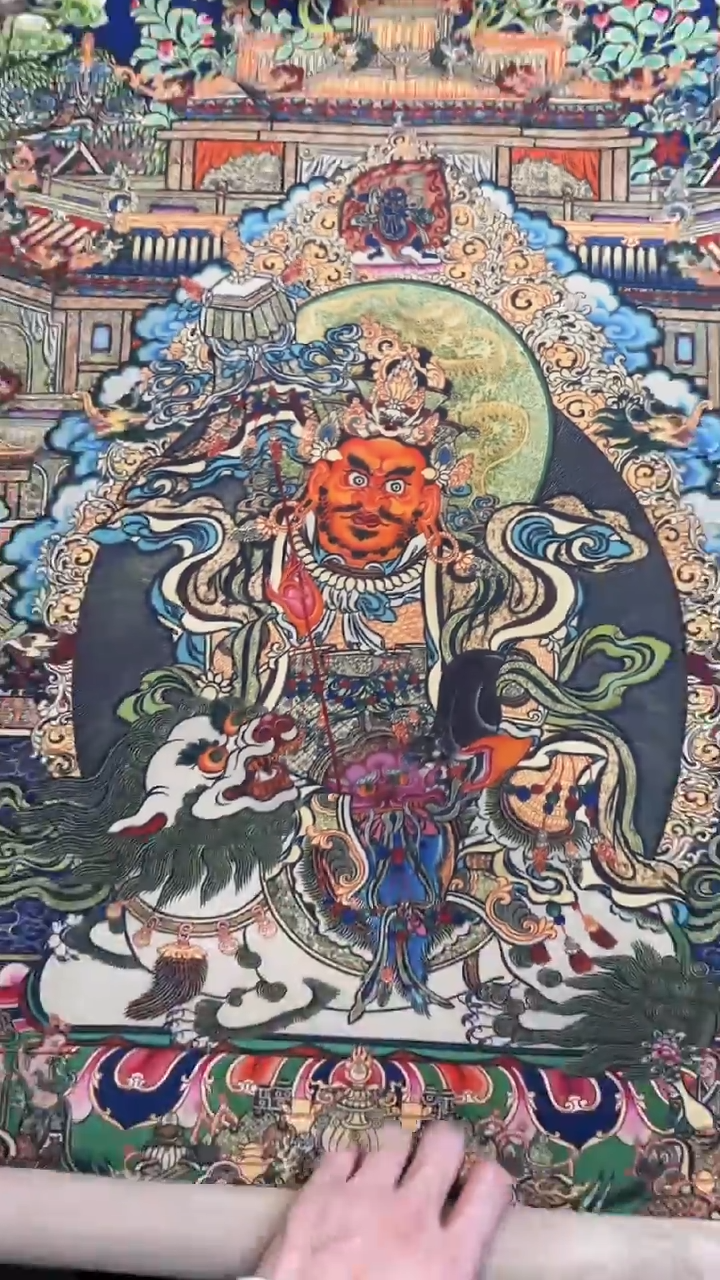 装裱画唐卡艺术精美绘画作品TK16053