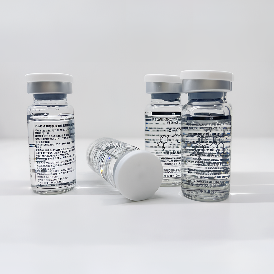 重组三型胶原蛋白原液MTS皮肤管理注氧微针导入精华修复