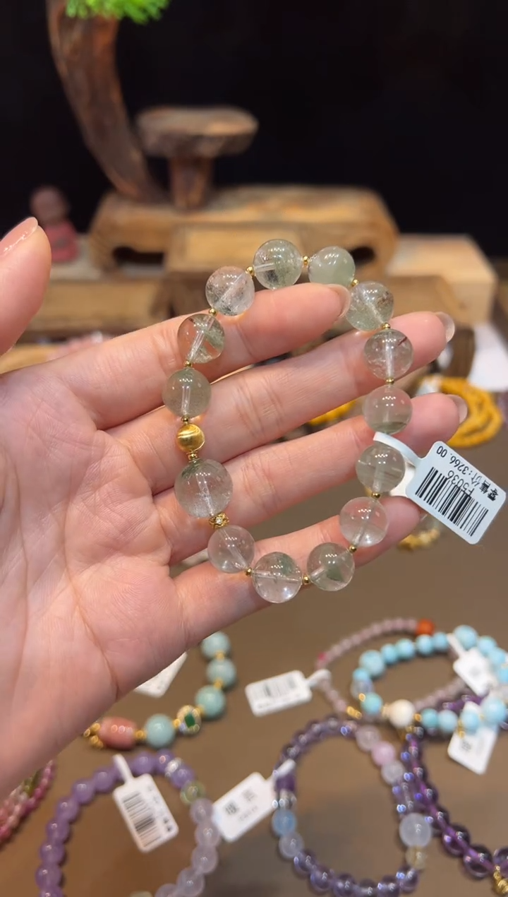 水晶手链未镶嵌手饰@@F5036