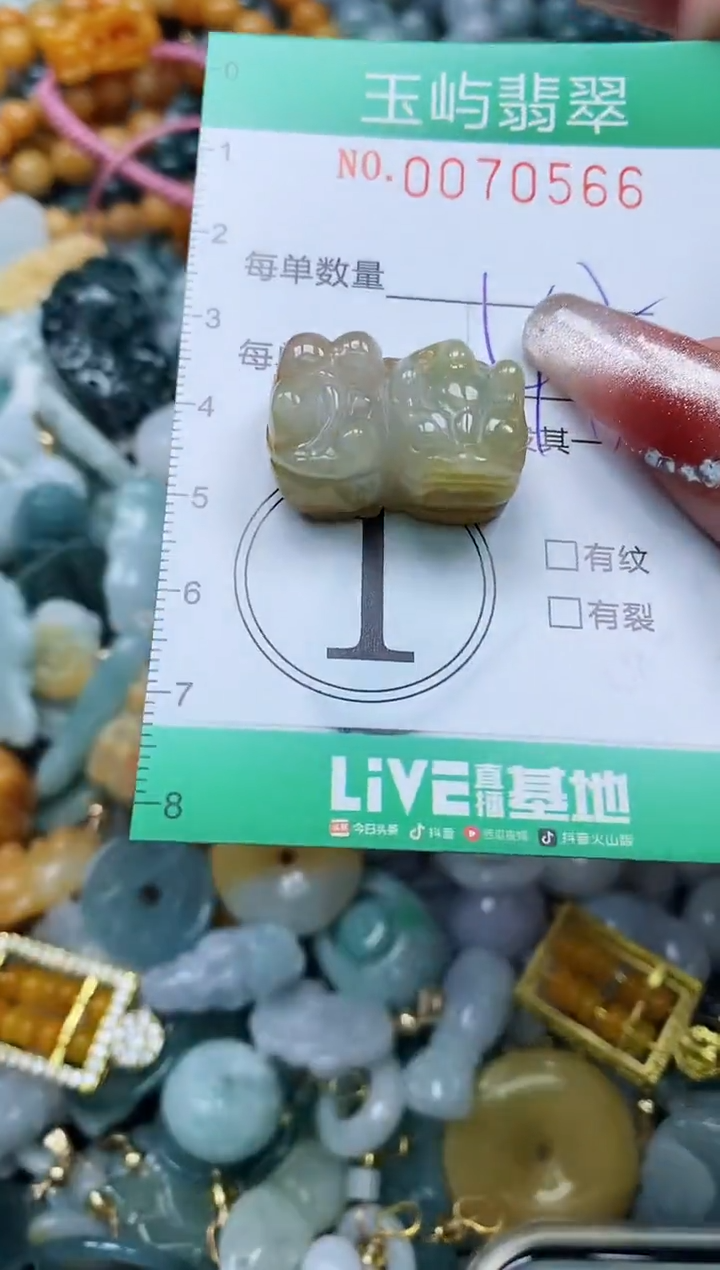 【闪购商品】翡翠颈饰未镶嵌闪购0070566