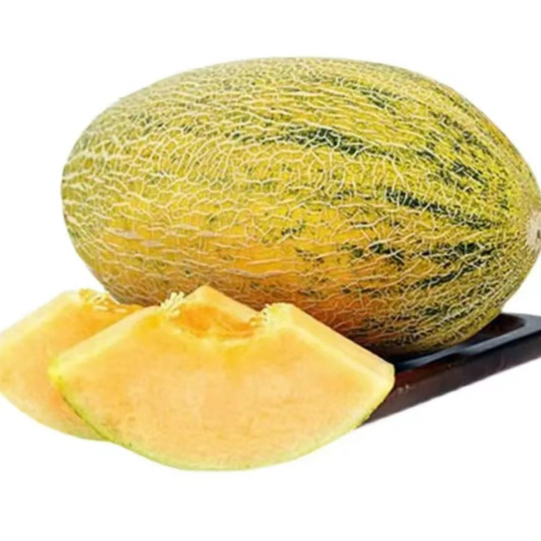 顺丰明天到，新疆八六王哈密瓜一份1/2个脆甜好吃新疆维吾尔自治区