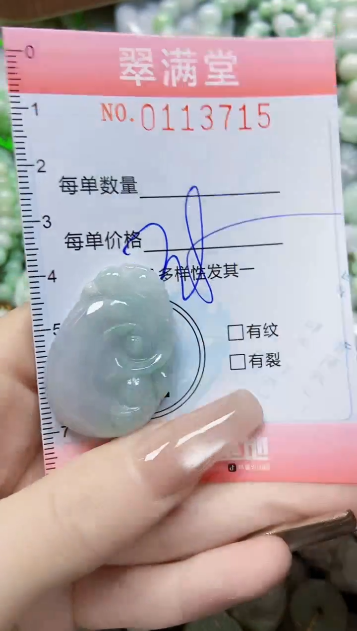 【闪购商品】翡翠颈饰未镶嵌闪购0113715