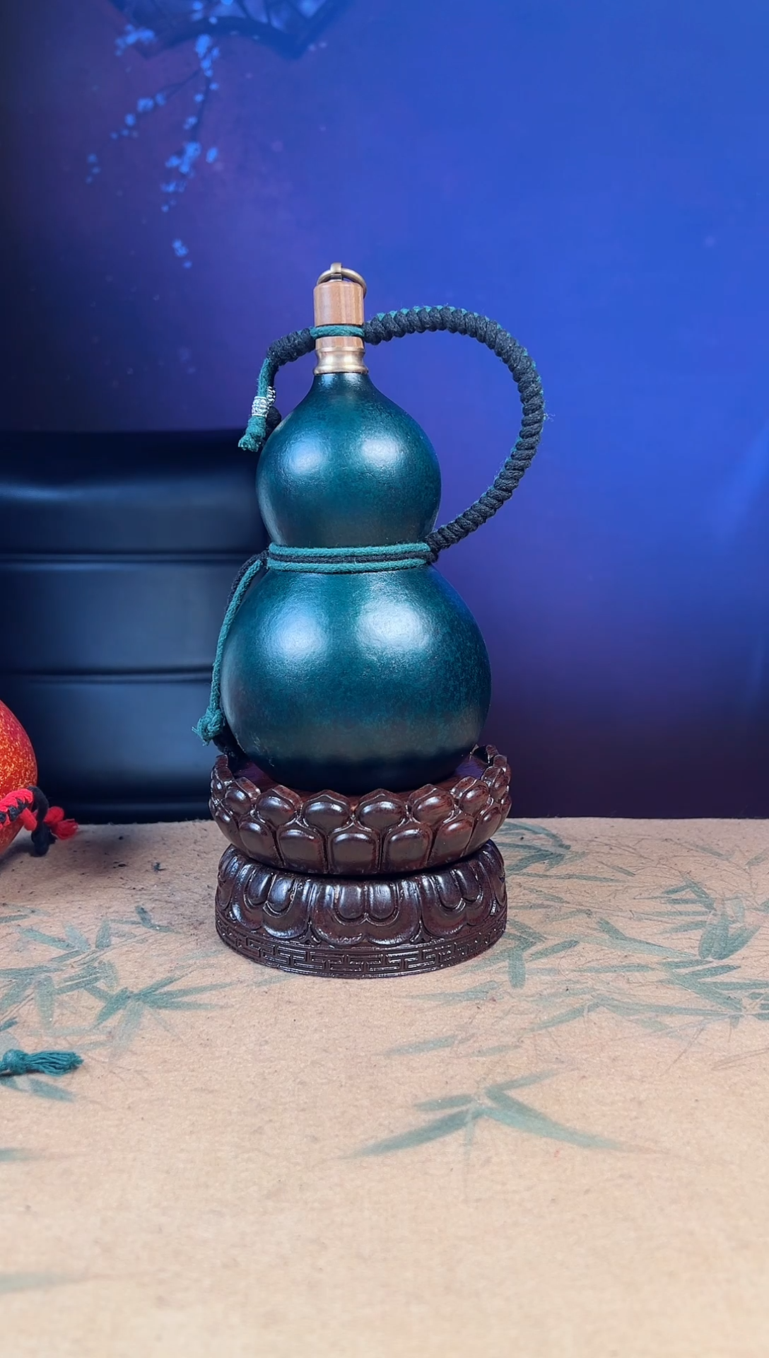 【闪购商品】35--大漆酒葫芦----500ML